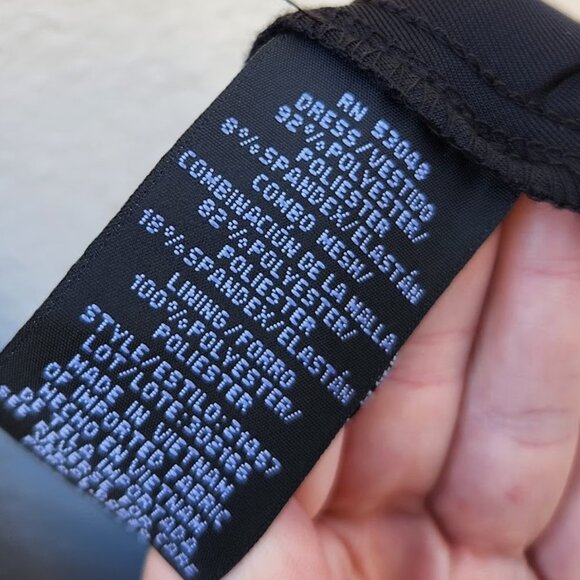 5/$100 SALE - Nightway Plunging Illusion Velvet Gown - Picture 6 of 8